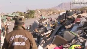 Hombre muere tras balacera en basural clandestino en límites de San Bernardo y Puente Alto