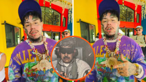 Rapero Tekashi 6ix9ine relata su encuentro en la cárcel con Nicolás Maduro y muestra el objeto que le habría firmado