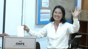 Keiko Fujimori encabeza en boca de urna para las presidenciales de Perú (sondeos)