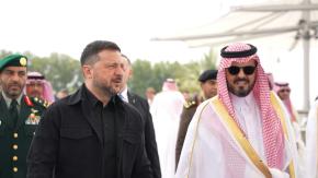 Zelenski conversa con el príncipe heredero de Arabia Saudita sobre seguridad