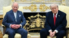 Trump dice al Rey Carlos III que EE.UU. "no tiene amigos más cercanos que los británicos"