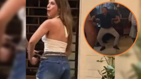 Padre de Agostina Páez aparece en un video imitando gestos racistas por los que detuvieron a su hija en Brasil