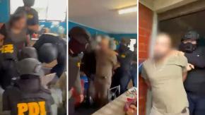 VIDEO | Así fue el momento de la detención de uno de los prófugos por el crimen del cabo Naín