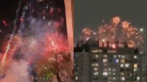 Vecinos pensaron que eran disparos: Fuegos artificiales no dejaron a dormir a nadie