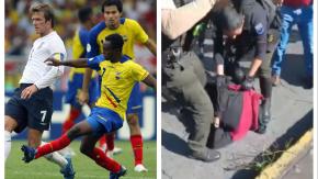 VIDEO | Mundialista con Ecuador es detenido por robo a mano armada: fue golpeado por vecinos en su detención