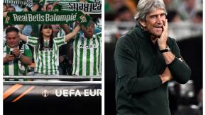 Las despiadas críticas de hinchas del Betis a Manuel Pellegrini tras eliminación de la Europa League