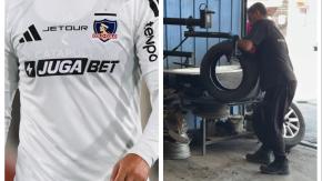 Jugó en Colo-Colo y ahora trabaja en una vulcanización: "Ahí estamos gracias a Dios"