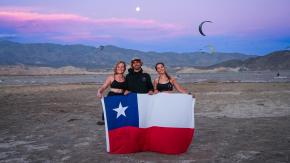 Team femenino chileno de kitesurf competirá en uno de los eventos más extremos de Sudamérica
