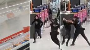 3 personas heridas tras violento turbazo de menores de edad en supermercado de San Miguel: 6 detenidos