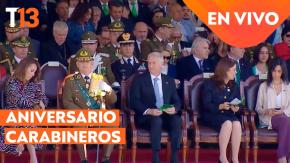 Sigue EN VIVO la ceremonia oficial por el aniversario 99 de Carabineros de Chile