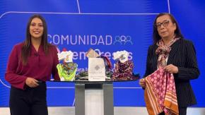 Cadena de Emprendedores: Hilos en Tinta nos presenta sus coloridos pañuelos