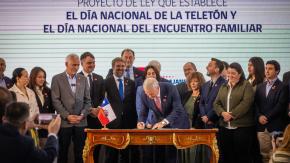 Presidente Kast envía proyecto de ley para establecer el "Día de la Teletón"
