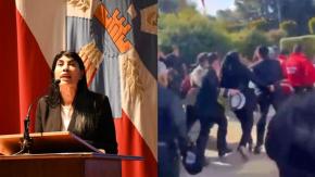 FEUACh condena agresión a ministra Lincolao, aunque dice que no pierde valor "el fondo de la manifestación"