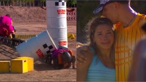 El gran susto que se vivió en 'Vecinos al Límite': accidente en medio de la competencia dejó tres participantes heridos