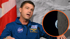 Revelan impresionante imagen de la Tierra detrás de la Luna: Fue tomada por astronauta del Artemis II