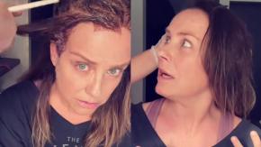 El sorprendente resultado en el pelo de Claudia Conserva tras teñirse las canas por primera vez a sus 52 años