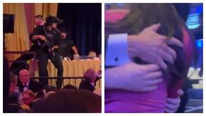 VIDEO | Así fue la evacuación de Donald Trump desde cena con periodistas de la Casa Blanca