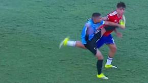 VIDEO | ¡Patada en la cara!: Así fue la roja en Uruguay contra Chile Sub 17