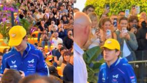 Se hizo viral: Colapinto llegó a un evento ¡y todos lo grabaron en vez de saludarlo!