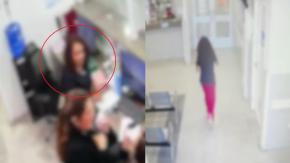 Video muestra cómo cayó funcionaria de Cesfam que pegó carteles con amenazas de tiroteo en el recinto de salud