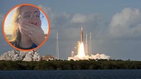"Fue impactante": La efusiva reacción de la astrónoma Tere Paneque tras asistir al despegue de Artemis II