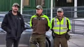 "Quiero agradecer todo el apoyo": Fotógrafo mexicano se reunió con Carabineros tras recuperación de discos duros