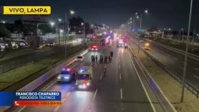 Accidente múltiple involucró decenas de motos en Ruta 5: al menos tres personas murieron