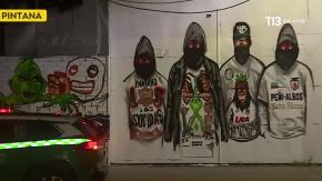 Hinchas de Colo Colo fueron baleados mientras pintaban mural en La Pintana: Investigan ataque de hinchas de la "U"