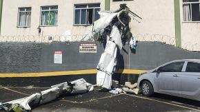 Avioneta se estrella contra edificio residencial en Brasil: reportan al menos dos personas muertas