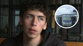 "Lo único que pensaba era 'me morí por $300'": habla estudiante que fue apuñalado por conductor de micro en Concepción