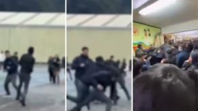 Jugando “al que no caiga”: El insólito origen de batalla campal en colegio de Talcahuano