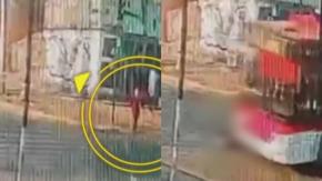 Adulta mayor murió atropellada por bus RED en Estación Central: conductora está detenida