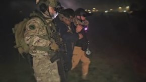 VIDEO | Así fue el traslado de Jorge Huenchullán en un helicóptero del Ejército tras su detención en Temucuicui
