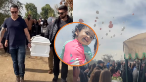 Así fue la desgarradora despedida de Isidora, niña que falleció tras caer desde un piso 11
