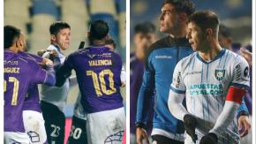 Con pelotazos, empujones y tarjetas rojas: La pelea que desató el caos entre Concepción y Huachipato por la Copa de la Liga