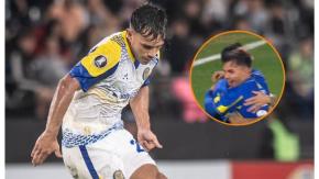 ¡Con un centro de rabona!: El golazo de Vicente Pizarro para Rosario Central en la Copa Libertadores