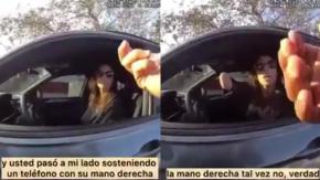 Policía en EE.UU multa a mujer por ir manejando mientras usaba el celular "con su mano derecha": hubo que anularla