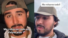 "Te llevaste mi vida": influencer mexicano envía desesperado mensaje a delincuente que le robó en Valparaíso