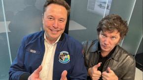 "No me dio pelota": Milei reveló que le pidió a Elon Musk que le regalara un Tesla 