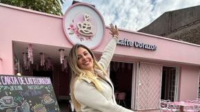 Cómo Lo Hizo: Latte Corazón, la cafetería rosa que conquista Santiago