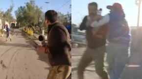 Periodista de 'Tu Día' sufre violenta agresión por sujetos que viven en ruco en San Bernardo