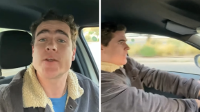 "Es incoherente": Fundación Emilia apunta contra influencer que grabó publicidad mientras conducía