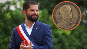 Lanzan a la venta medalla del expresidente Boric: cómo comprarla y cuál es su precio