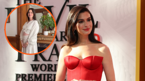 Anne Hathaway sorprende al anunciar que espera a su tercer hijo a los 43 años