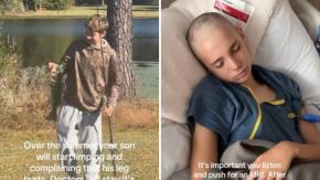 Creían que el dolor de pierna de su hijo era por su crecimiento: lo llevaron al médico y terminó siendo un extraño cáncer