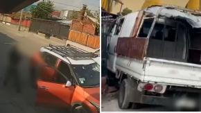 Hombre discutió en feria de Peñalolén, recibió disparo y chocó contra una casa: terminó hospitalizado