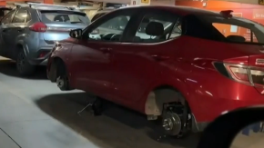 Robo de ruedas de autos: la pesadilla de los conductores 
