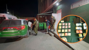 Intentaban ubicar al conductor de un auto cuando sorprendieron a un hombre con bolsas de cocaína