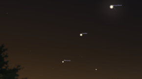 Venus, Júpiter, Mercurio y la Luna se reunirán en el cielo en una alineación planetaria: Cuándo y cómo verla