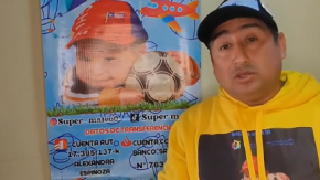 Padre caminará desde Chiloé a Santiago para ayudar a su hijo de 2 años tras derrame cerebral